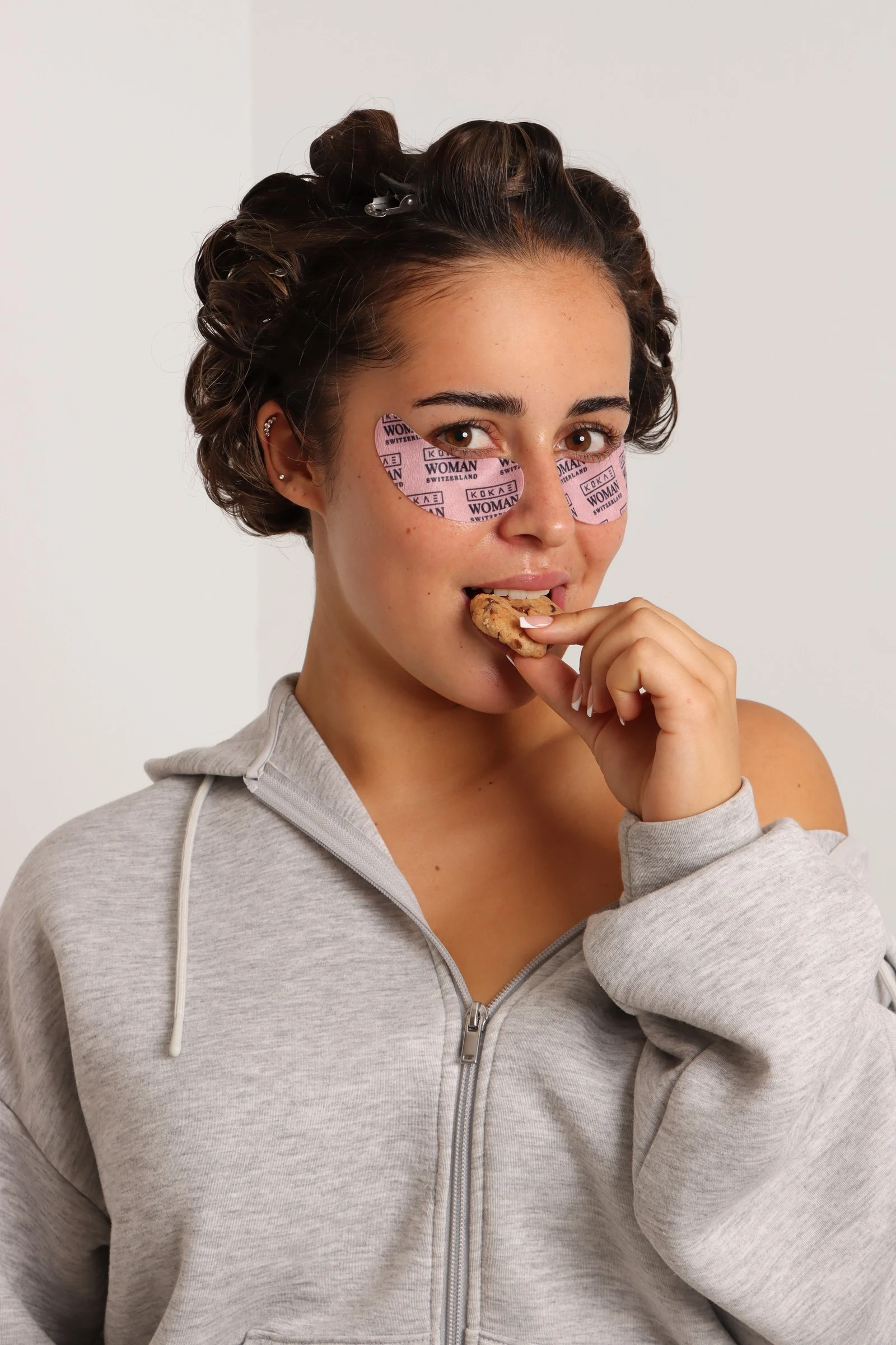 Entspannte Vorbereitung eines Beauty-Looks